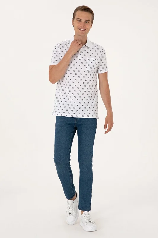 Футболка-поло из хлопка - G081SZ0110FOMS Футболка муж. (VR013, XL)