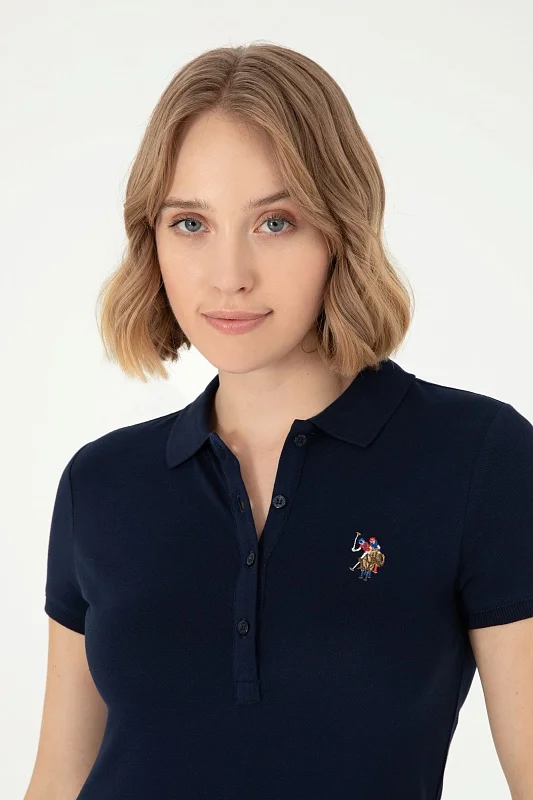 Футболка-поло из хлопка - G082SZ0110TP0124-CLR Футболка жен. (VR033, S)