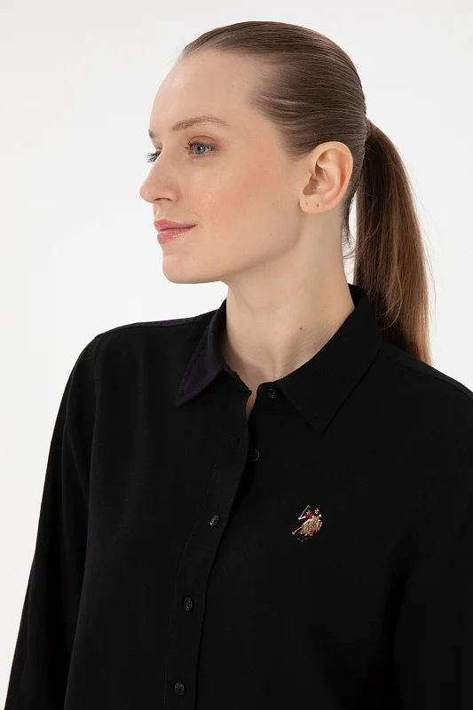 Рубашка из хлопка с добавлением льна прямая - G082SZ0040ELMY025Y Сорочка жен. (VR046, 40)