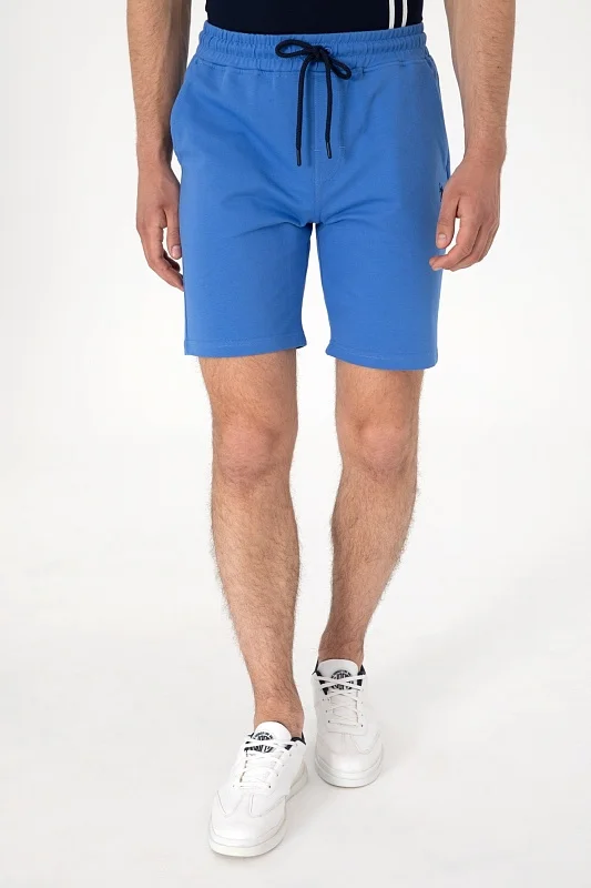 Шорты спортивные из хлопка с вышитым логотипом - G081SZ0OS0PARMEIY025 Брюки спорт. муж. (VR028, M)