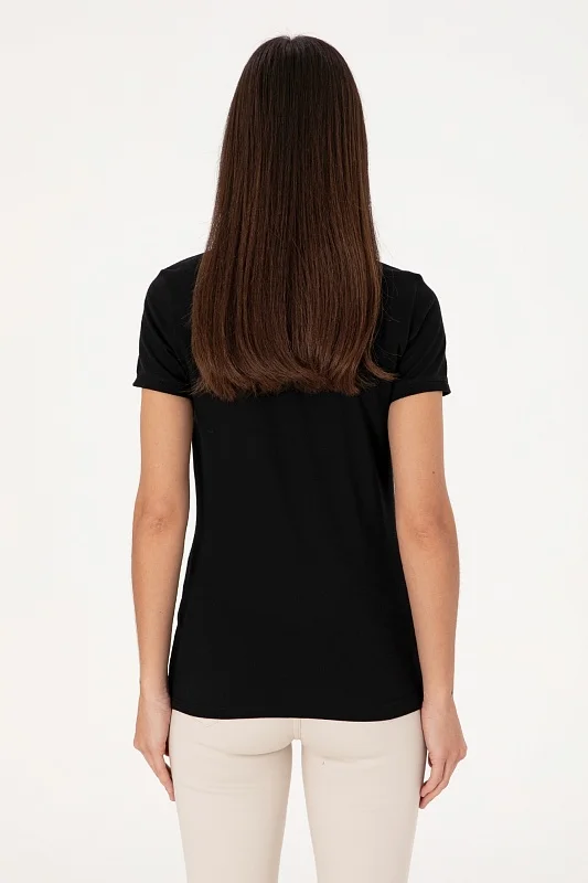 Футболка-поло из хлопка - G082SZ0110RP0125 Футболка жен. (VR046, L)