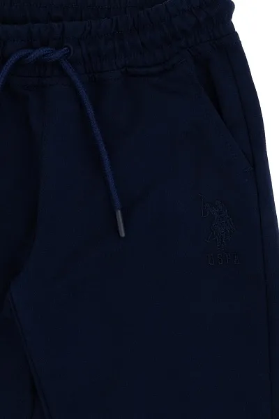Спортивные брюки на манжетах для мальчиков - G083SZ0OP0JAVYIY025 Брюки спорт. муж. детс. (VR033, 3_4)