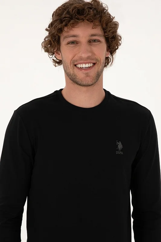 Лонгслив из хлопка - G081SZ0820BISITSK025 Толстовка муж. (VR046, S)