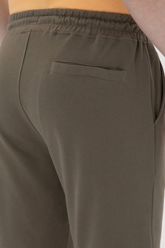 Шорты спортивные из хлопка с вышитым логотипом - G081SZ0OS0PARMEIY025 Брюки спорт. муж. (VR052, XS)