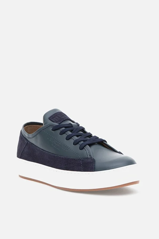 Кеды комбинированные кожанные - S081SZ0330K24EPSILOM Обувь муж. (VR033, 45)