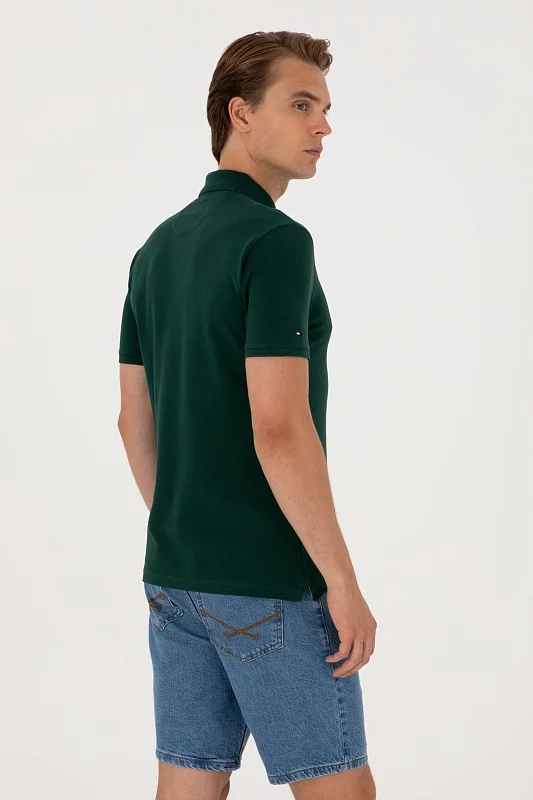 Футболка-поло из хлопка с логотипом - G081SZ0110TP04IY025 Футболка муж. (VR079, XS)