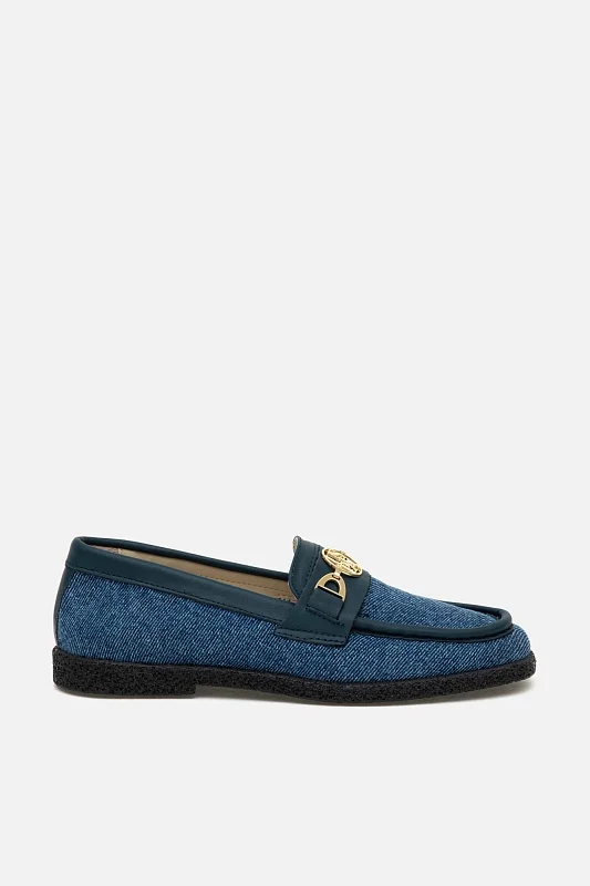Лоферы комбинированные - S082SZ0330Y24DELAY Обувь жен. (VR018, 36)