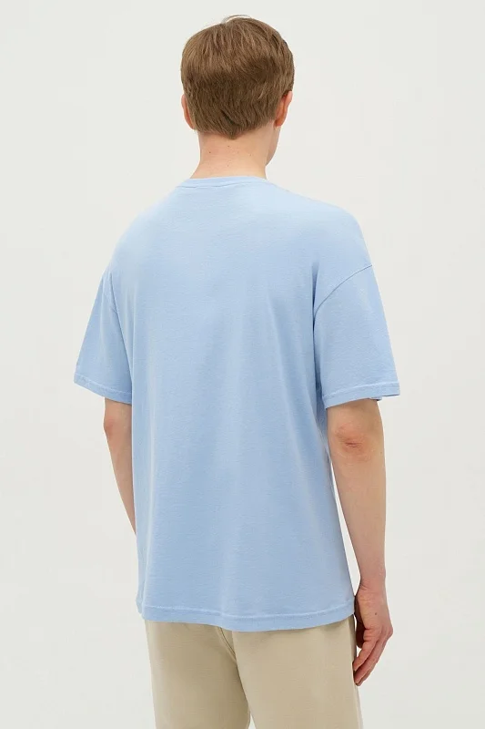 Футболка из хлопка с логотипом - G081SZ0110GESDA-R Футболка муж. (VR036, L)