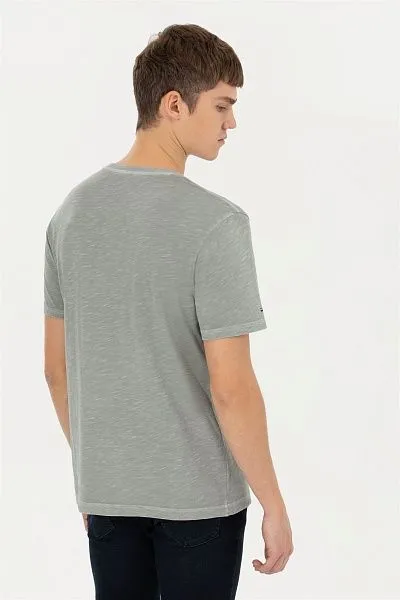 Футболка из хлопка с надписью - G081SZ0110TOYOIY022 Футболка муж. (VR027, XS)