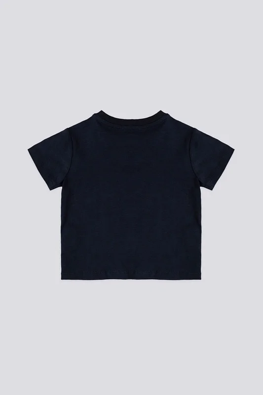 Комбинезон в полоску с футболкой для мальчиков - G085SZ0HF0USB1875_STK Костюм дом.  (VR033, 9-12)