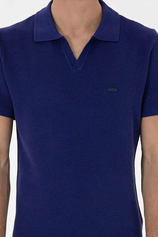 Футболка-поло трикотажная - G081SZ0TK0MATEY Кофта муж. (VR059, L)