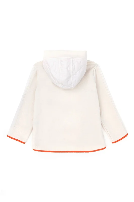 Толстовка флисовая с молнией на воротнике для девочек - G084SZ0820NEVAKIDS Толстовка жен. детс. (VR049, 4_5)