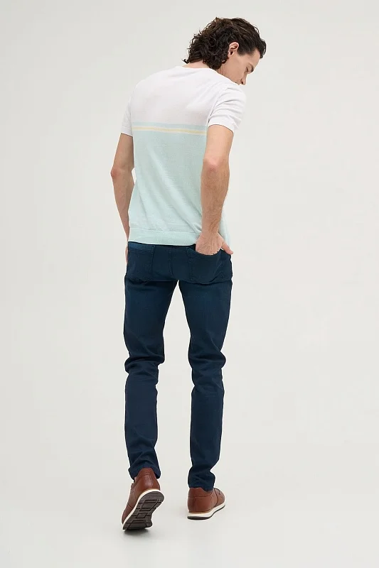 Футболка трикотажная из хлопка - G081SZ0TK0RABERTIN-R Кофта муж. (VR083, XL)