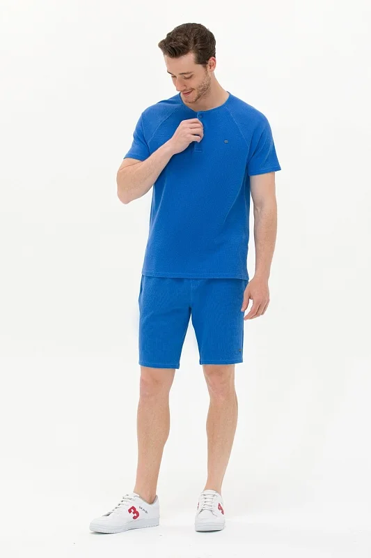 Шорты спортивные из хлопка фактурные - G081SZ0OS0FANOTO Брюки спорт. муж. (VR045, XS)
