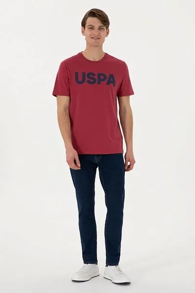Футболка из хлопка с надписью - G081SZ0110GEARTIY025 Футболка муж. (VR223, S)