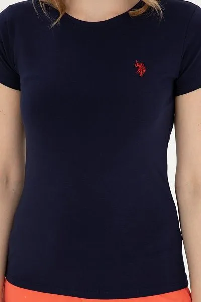 Футболка из хлопка с логотипом - G082SZ0110TO24 Футболка жен. (VR033, XS)