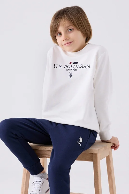 Свитшот и спортивные брюки для мальчиков - G083SZ0HF0US1936 Костюм дом. муж. детс. (VR071, 4_5)