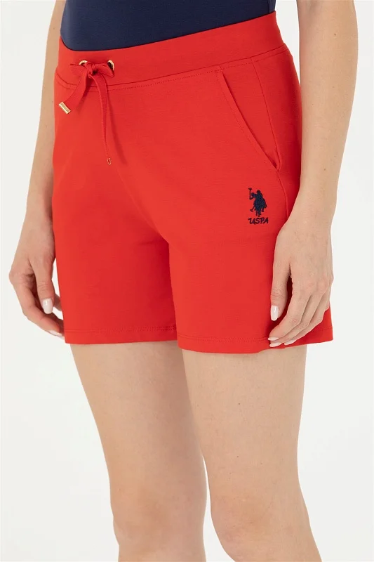 Шорты спортивные на кулиске - G082SZ0OS0DOTIH23 Брюки спорт. жен. (VR030, 2XS)