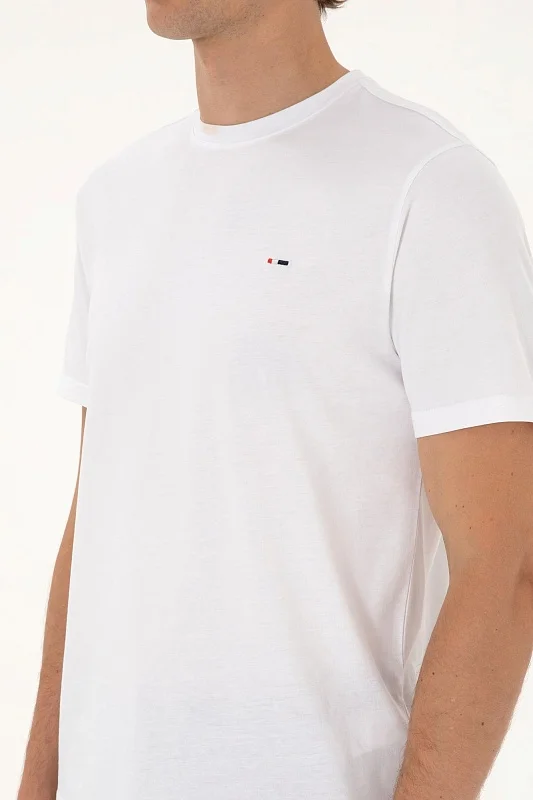 Футболка из хлопка с логотипом - G081SZ0110TS03SK025 Футболка муж. (VR013, XL)