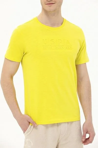 Футболка из хлопка с тисненным логотипом - G081SZ0110MEKSIKA Футболка муж. (VR168, M)