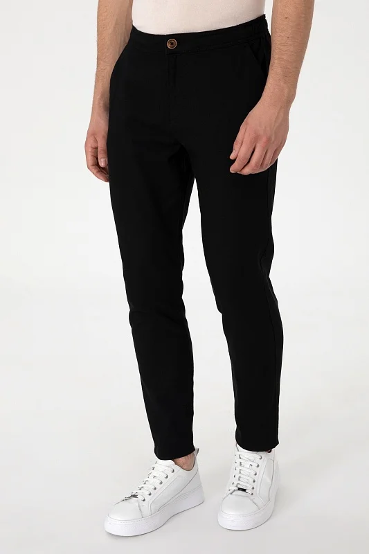 Брюки из хлопка с добавлением льна прямые - G081SZ0780ALLER Брюки муж. (VR046, 33, 32)