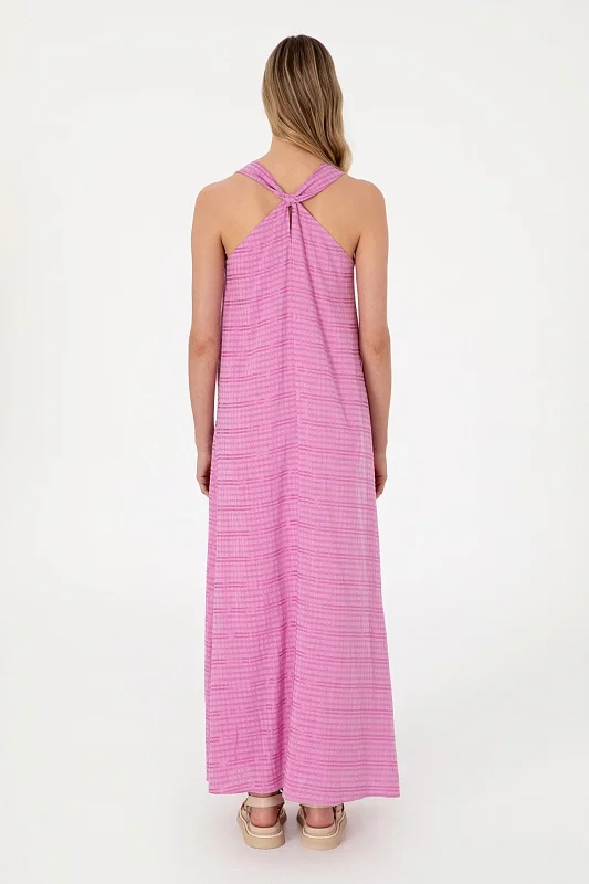 Сарафан макси из смеси хлопка с вискозой - G082SZ0320BROOK Платье жен. (VR023, 40)