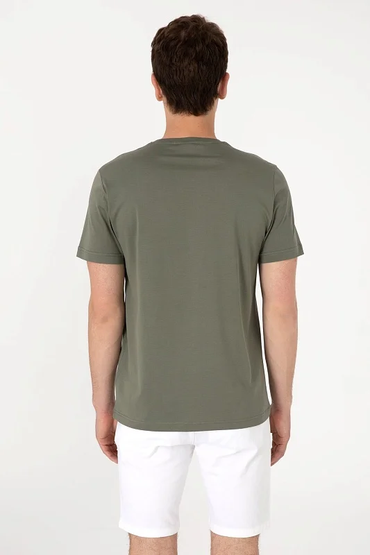 Футболка из хлопка с логотипом - G081SZ0110TS03IY025 Футболка муж. (VR111, L)