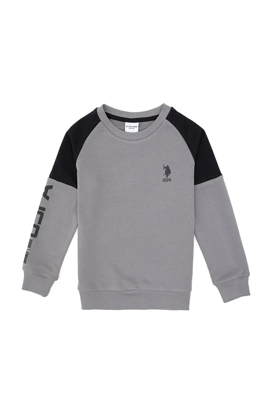 Свитшот и спортивные брюки хлопковые для мальчиков - G083SZ0HF0US2221 Костюм дом. муж. детс. (VR024, 9_10)
