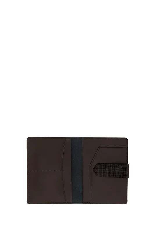 Обложка для паспорта кожаная - A081SZ0CD0Y25AW009 Кошелек муж. (VR029)