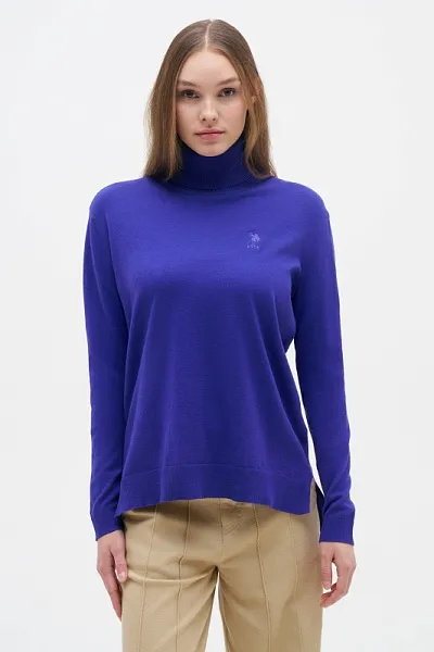 Водолазка из хлопка свободная - G082SZ0TK0ORINABOUT24K Кофта жен. (VR212, 2XS)