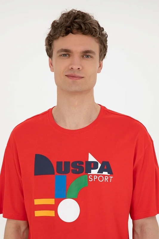Футболка из хлопка с надписью - G081SZ0110CUBA Футболка муж. (VR030, XL)