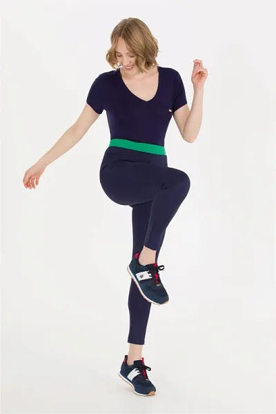 Леггинсы спортивные - G082SZ0OP0MAYT-S Брюки спорт. жен. (VR033, 2XS)