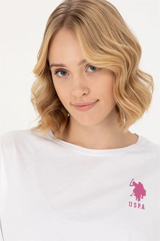 Футболка из хлопка с логотипом - G082SZ0110DUSPA-IY23 Футболка жен. (VR013, 2XL)