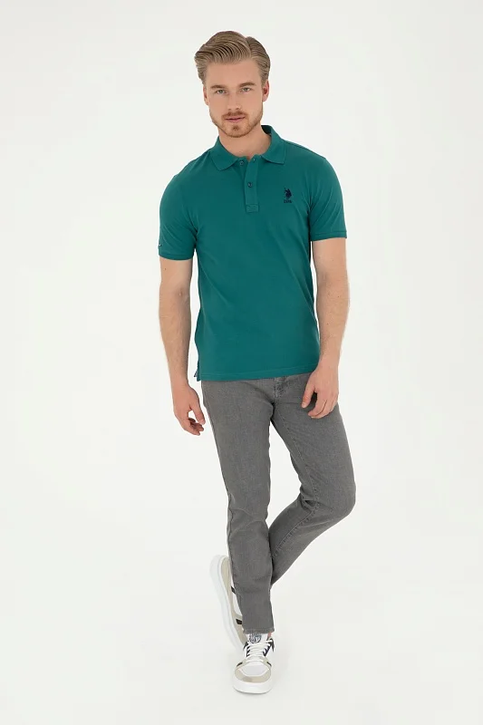 Футболка-поло из хлопка - G081SZ0110TP08IY024 Футболка муж. (VR101, M)