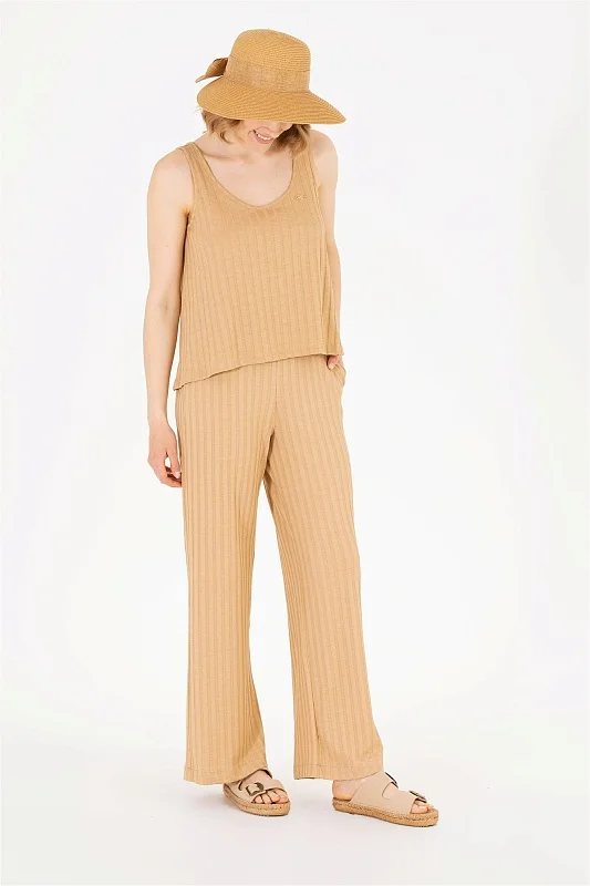 Брюки трикотажные свободные - G082SZ0OP0MATLE Брюки спорт. жен. (VR015, XL)