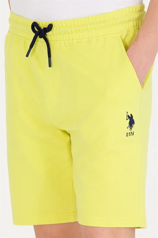 Шорты спортивные из хлопка с вышитым логотипом - G081SZ0OS0PARMEIY023 Брюки спорт. муж. (VR168, L)