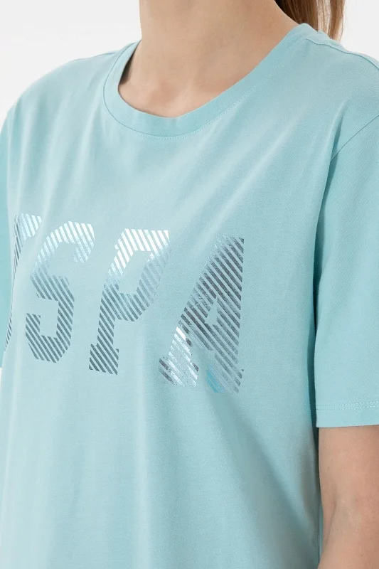 Футболка из хлопка с принтом - G082SZ0110SEANIY025 Футболка жен. (VR007, L)