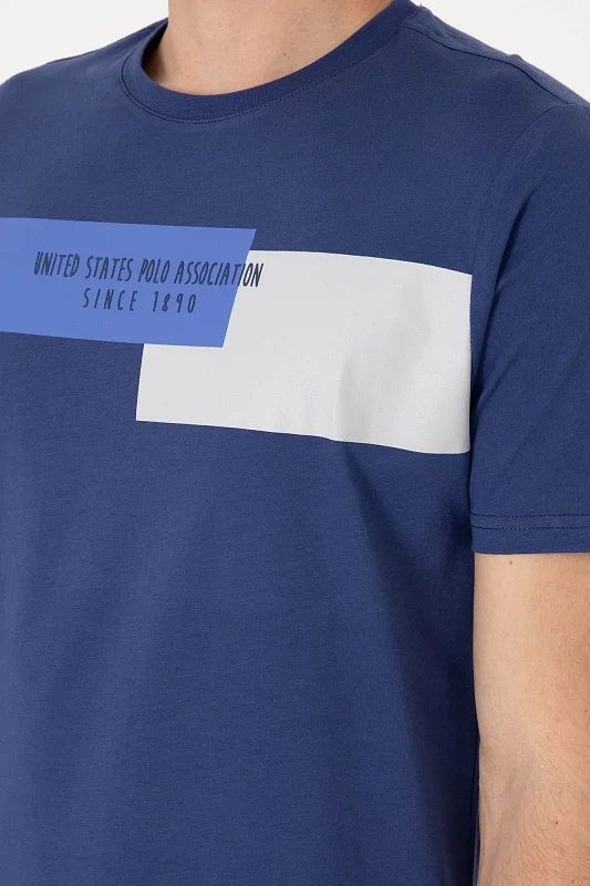 Футболка из хлопка с принтом - G081SZ0110SENKA Футболка муж. (VR059, XS)