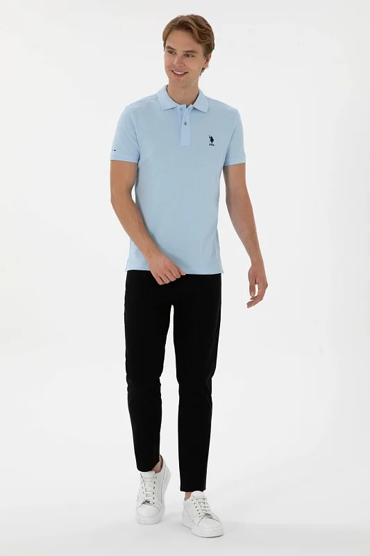 Футболка-поло из хлопка с логотипом - G081SZ0110TP04IY025 Футболка муж. (VR003, M)