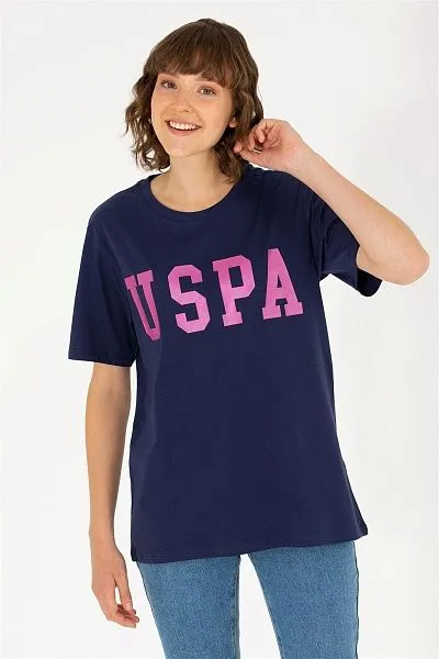 Футболка из хлопка с принтом свободная - G082SZ0110SEANIY23 Футболка жен. (VR033, XS)