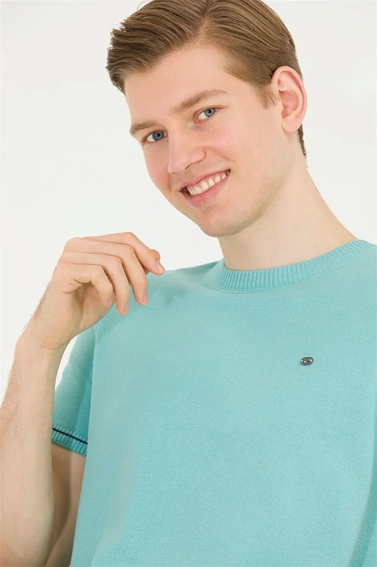 Футболка из смесового хлопка в полоску - G081SZ0TK0FORLA Кофта муж. (VR090, XS)