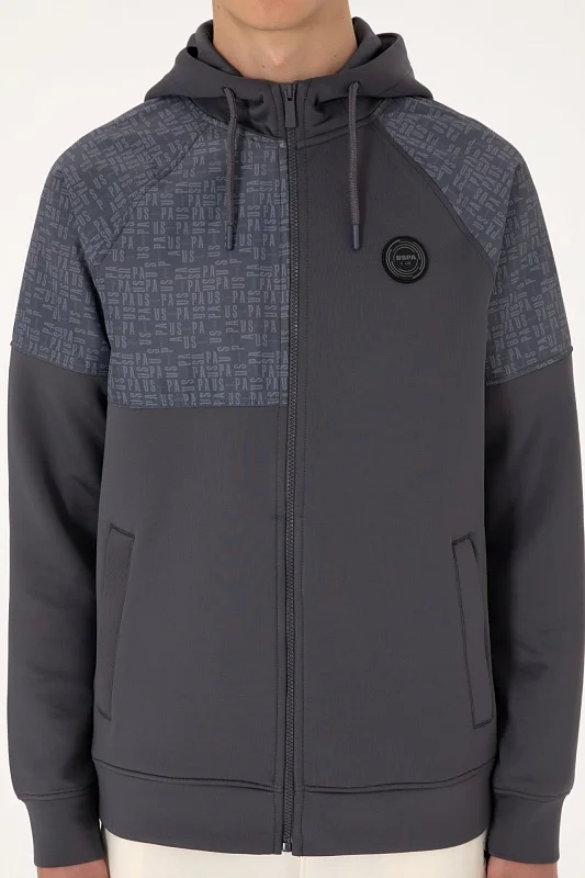 Толстовка на молнии с капюшоном - G081SZ0820S_GENHAS Толстовка муж. (VR006, XS)