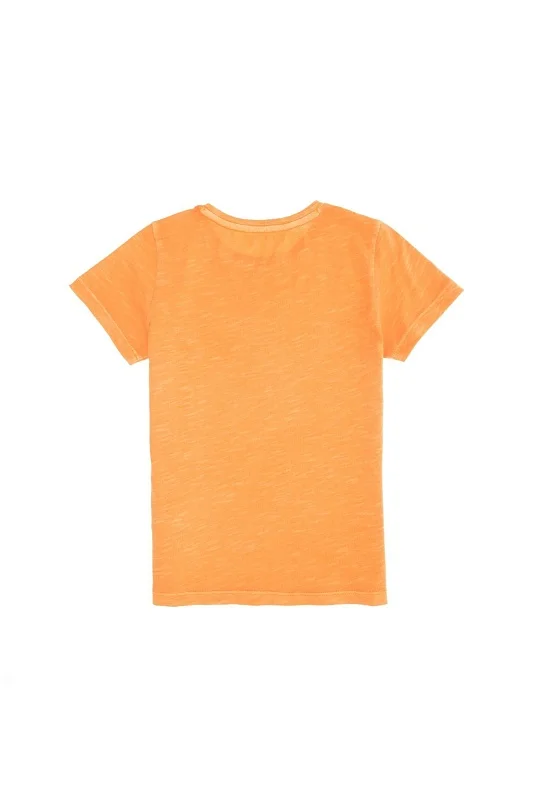 Футболка из хлопка с логотипом для мальчиков - G083SZ0110TOYOKIDSIY023 Футболка муж. детс. (VR051, 3_4)