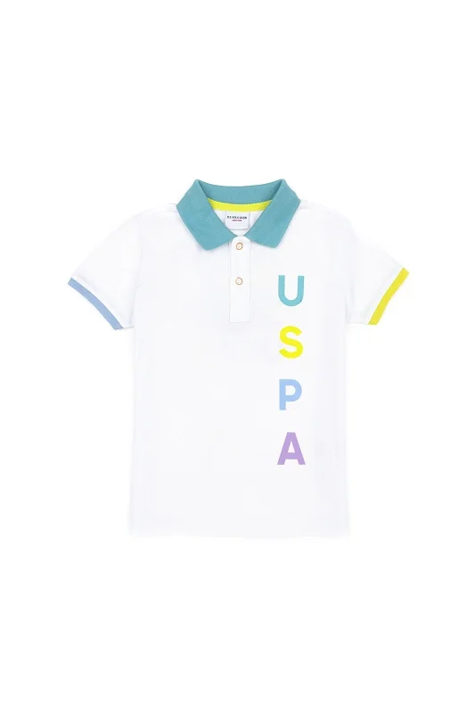 Футболка-поло из хлопка с контрастным дизайном для мальчиков - G083SZ0110DESAL Футболка муж. детс. (VR013, 3_4)