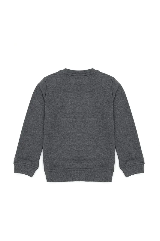 Свитшот с карманом кенгуру для мальчиков - G083SZ0820MIYAKI-E Толстовка муж. детс. (VR081, 3_4)