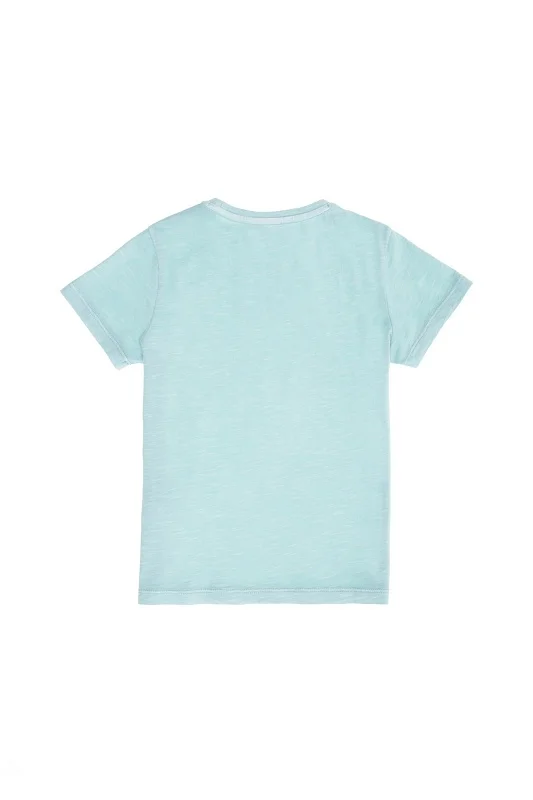 Футболка из хлопка с логотипом для мальчиков - G083SZ0110TOYOKIDSIY023 Футболка муж. детс. (VR083, 3_4)