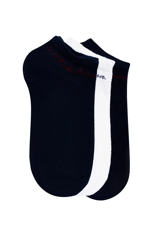 Носки короткие, 3 пары - A082SZ013P02OCORASK21-3 Носки жен. (VR013)