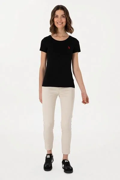 Футболка из хлопка с логотипом - G082SZ0110TO25 Футболка жен. (VR046, L)