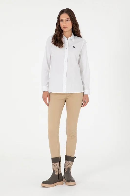 Рубашка классическая приталенная - G082SZ0040CRISTA024K Сорочка жен. (VR013, 36)