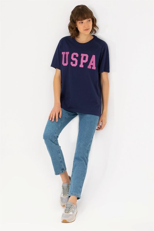 Футболка из хлопка с принтом свободная - G082SZ0110SEANIY23 Футболка жен. (VR033, 2XS)